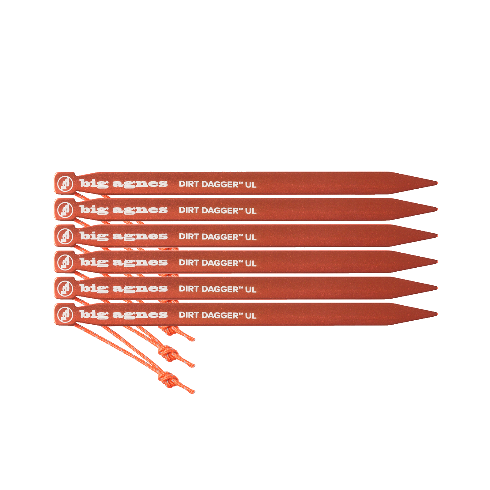 Dirt Dagger™ UL 6-pack Tent Stakes | Big Agnes | Big Agnes Canada Dirt Dagger™ UL 6-pack Tent Stakes | Big Agnes | Big Agnes Canada