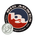 2" Big Agnes Logo Noso® Patch Size Comp