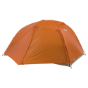 Orange Copper Spur UL3 mtnGLO® tent with a brand logo on a white background