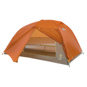Orange and beige Copper Spur UL3 mtnGLO® tent on a white background