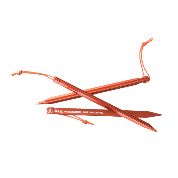 Dirt Dagger™ UL Tent Stakes: Pack of 30 Askew