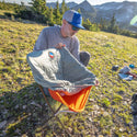 Insulated Cover - Mica Basin Camp Chair In Action