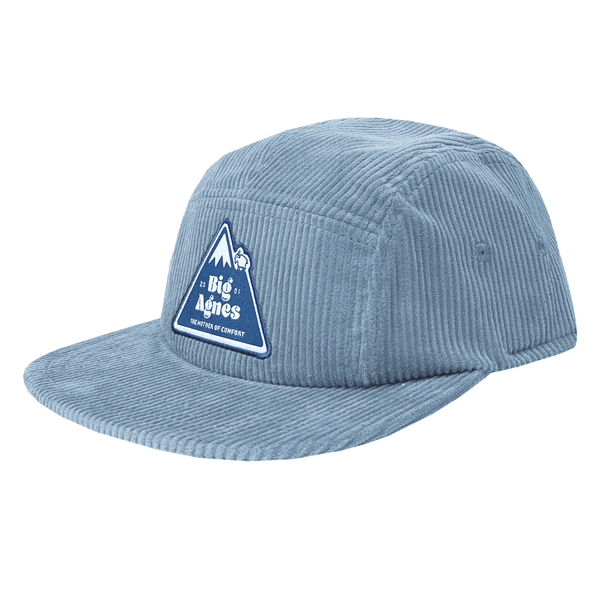 Retro Summit Cord Runner Hat - Slate