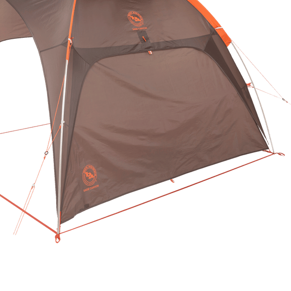 Accessory Wall Sage Canyon Shelter Plus And Deluxe Side View
