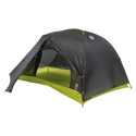 Black and green Tiger Wall UL2 Bikepack tent with a visible brand logo on a white background