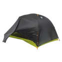 Black and green Tiger Wall UL2 Bikepack tent with a brand logo on a white background